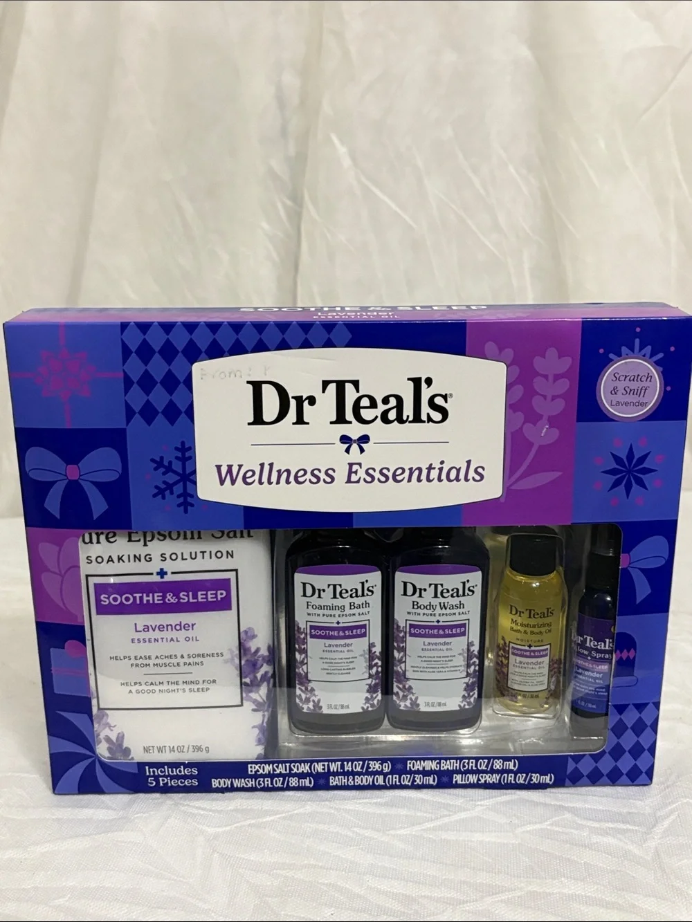 Dr. Teal’s Lavender 5 Piece Set